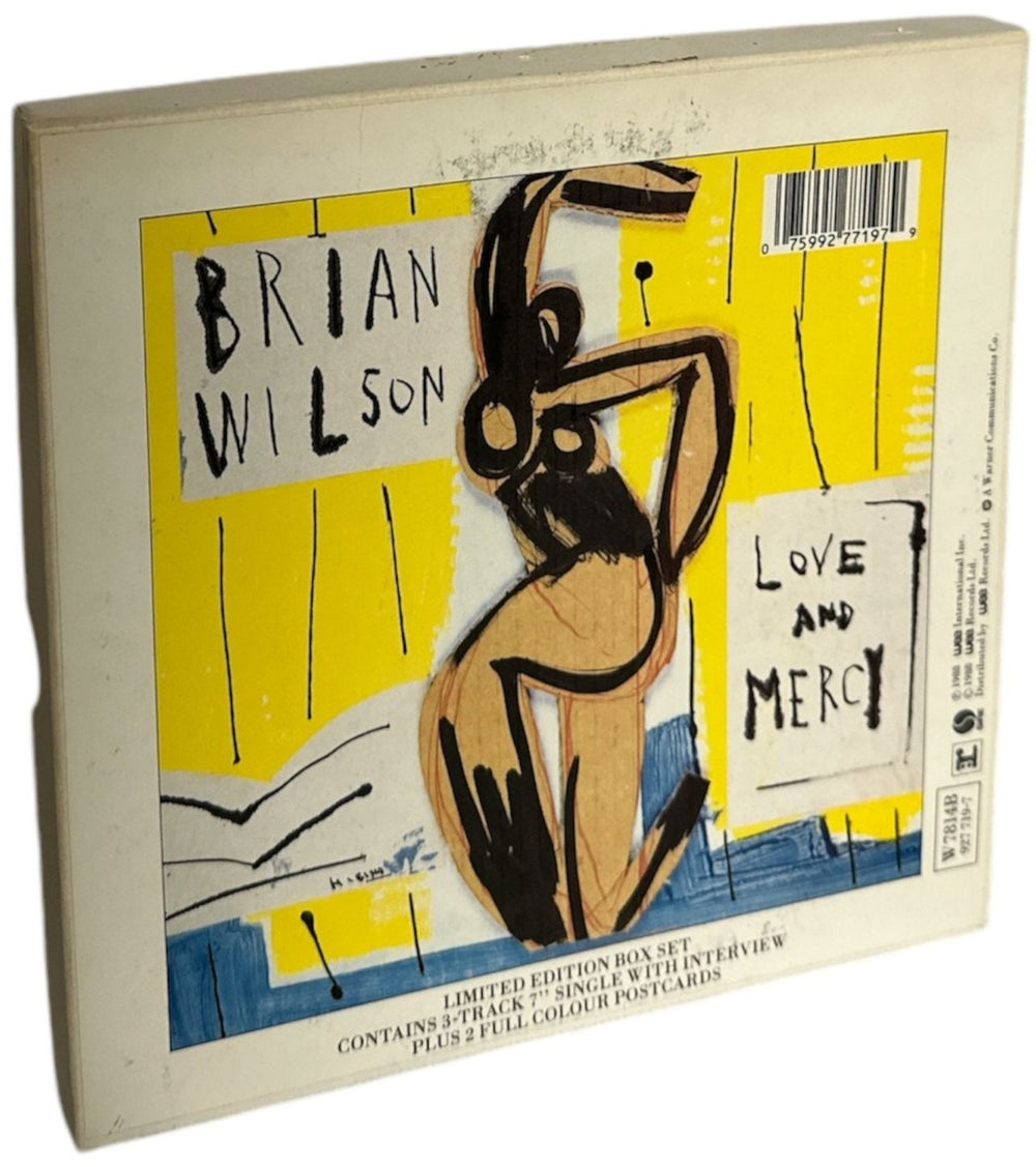 Brian Wilson Love & Mercy UK 7" single box set W7814B