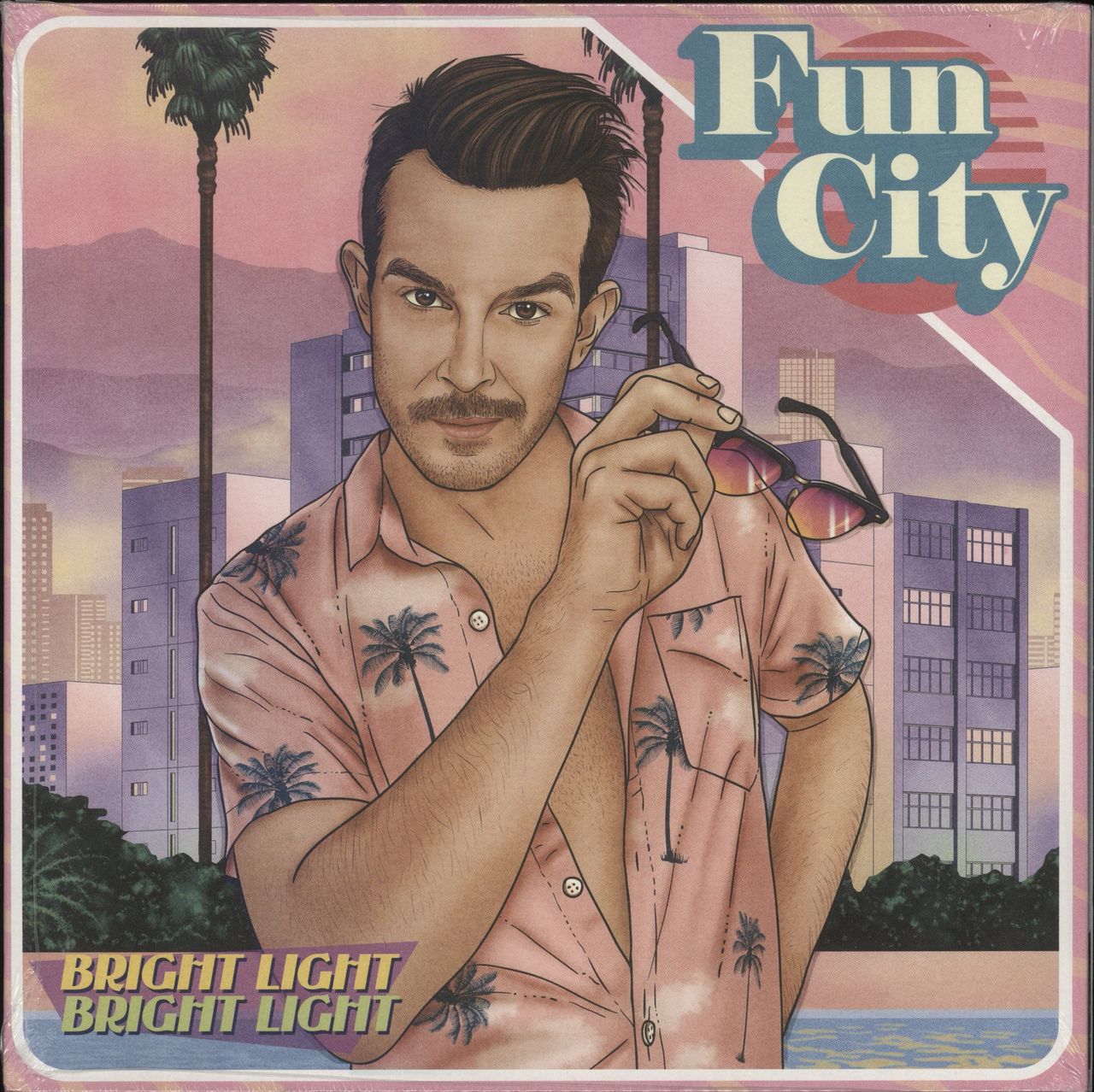 Bright Light Bright Light Fun City - Pink Vinyl US Vinyl LP