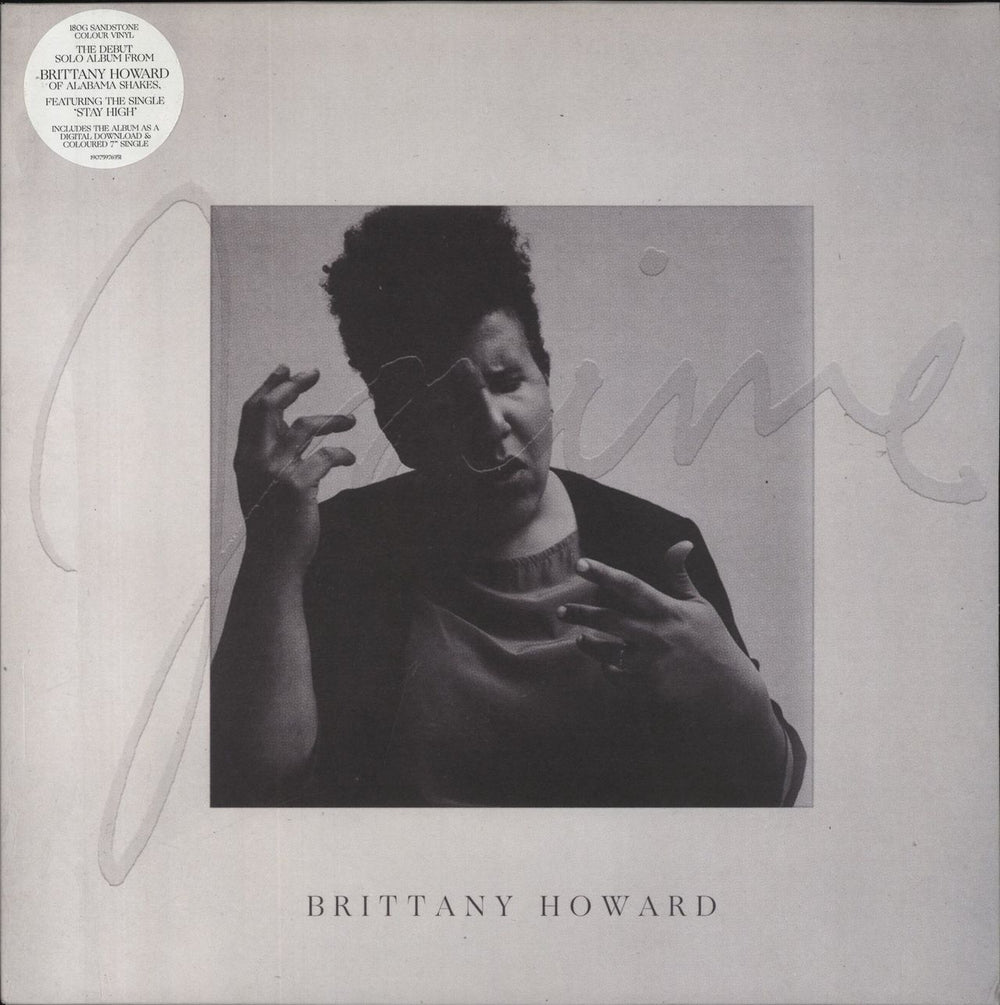 Brittany Howard Jaime - Sandstone Vinyl + Bonus White 7" UK vinyl LP album (LP record) 190759763513