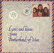 Brotherhood Of Man Love And Kisses From Brotherhood Of Man - Hype Stickered Sleeve UK vinyl LP album (LP record) NSPL18490