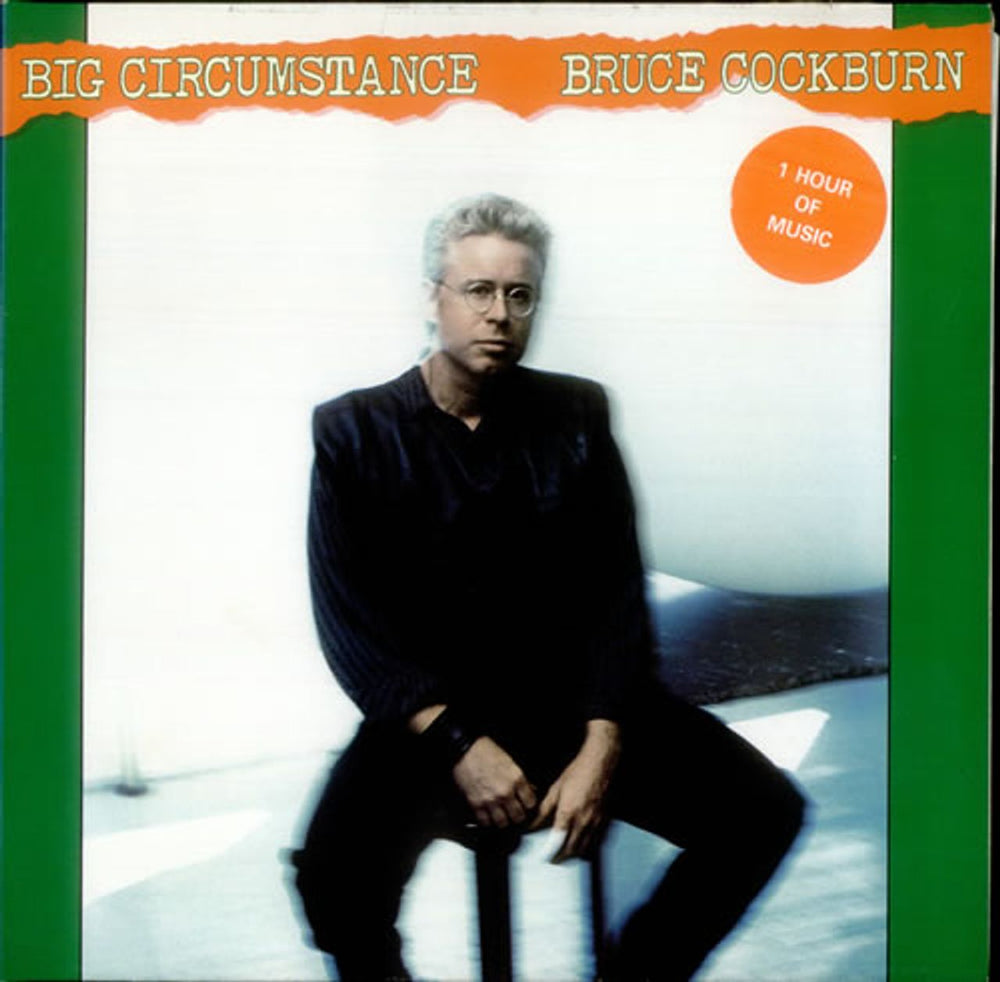 Bruce Cockburn Big Circumstance UK vinyl LP album (LP record) REVLP122