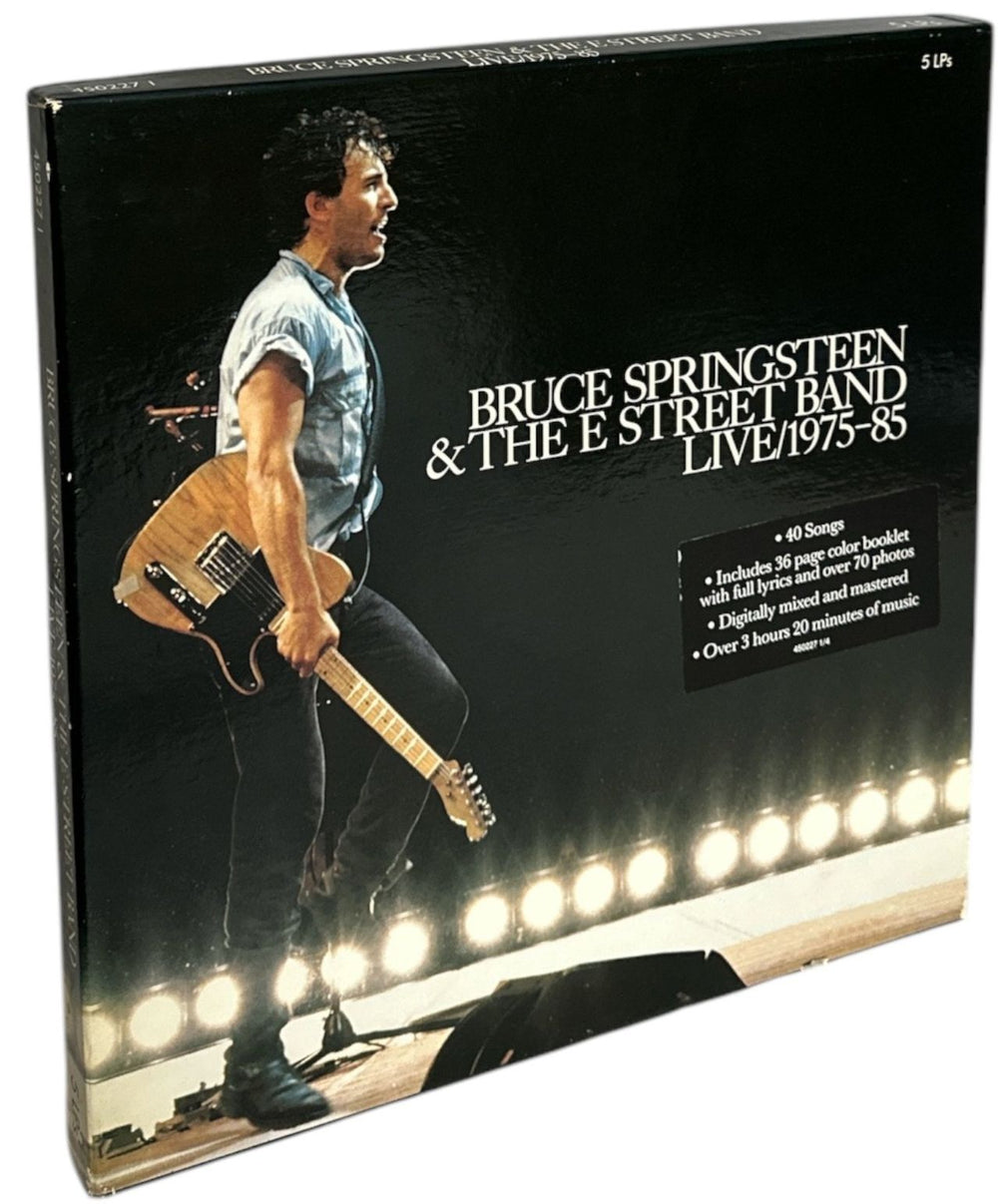 Bruce Springsteen Live 1975-1985 - Stickered - VG UK Vinyl Box Set 4502271