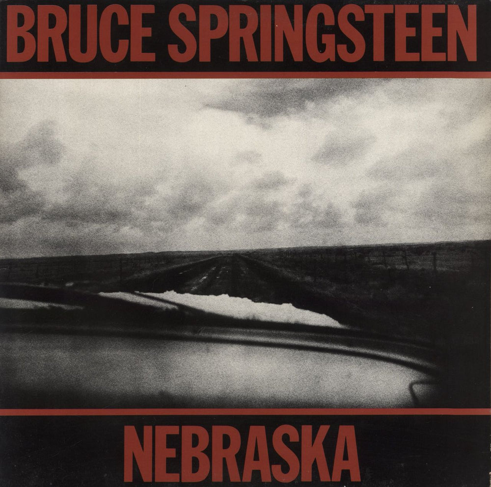 Bruce Springsteen Nebraska - EX UK vinyl LP album (LP record) 25100