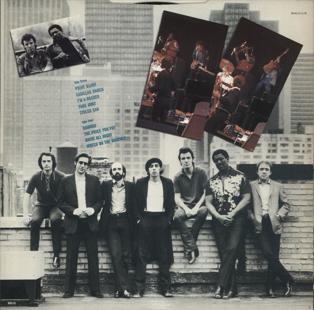 Bruce Springsteen The River + Lyric Insert UK 2-LP vinyl record set (Double LP Album) 1980