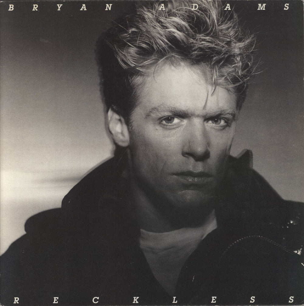 Bryan Adams Reckless - 2nd UK vinyl LP album (LP record) AMA5013