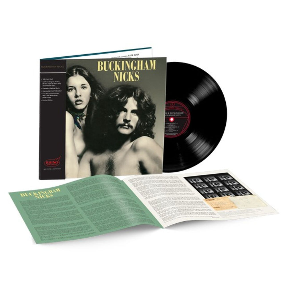 Buckingham Nicks Buckingham Nicks - Rhino High Fidelity All-Analog 180 Gram - Sealed UK vinyl LP album (LP record) RHF1727705
