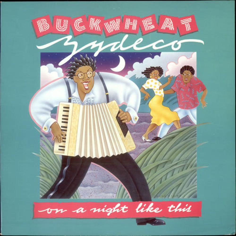 Buckwheat Zydeco On A Night Like This UK vinyl LP album (LP record) ILPS9877