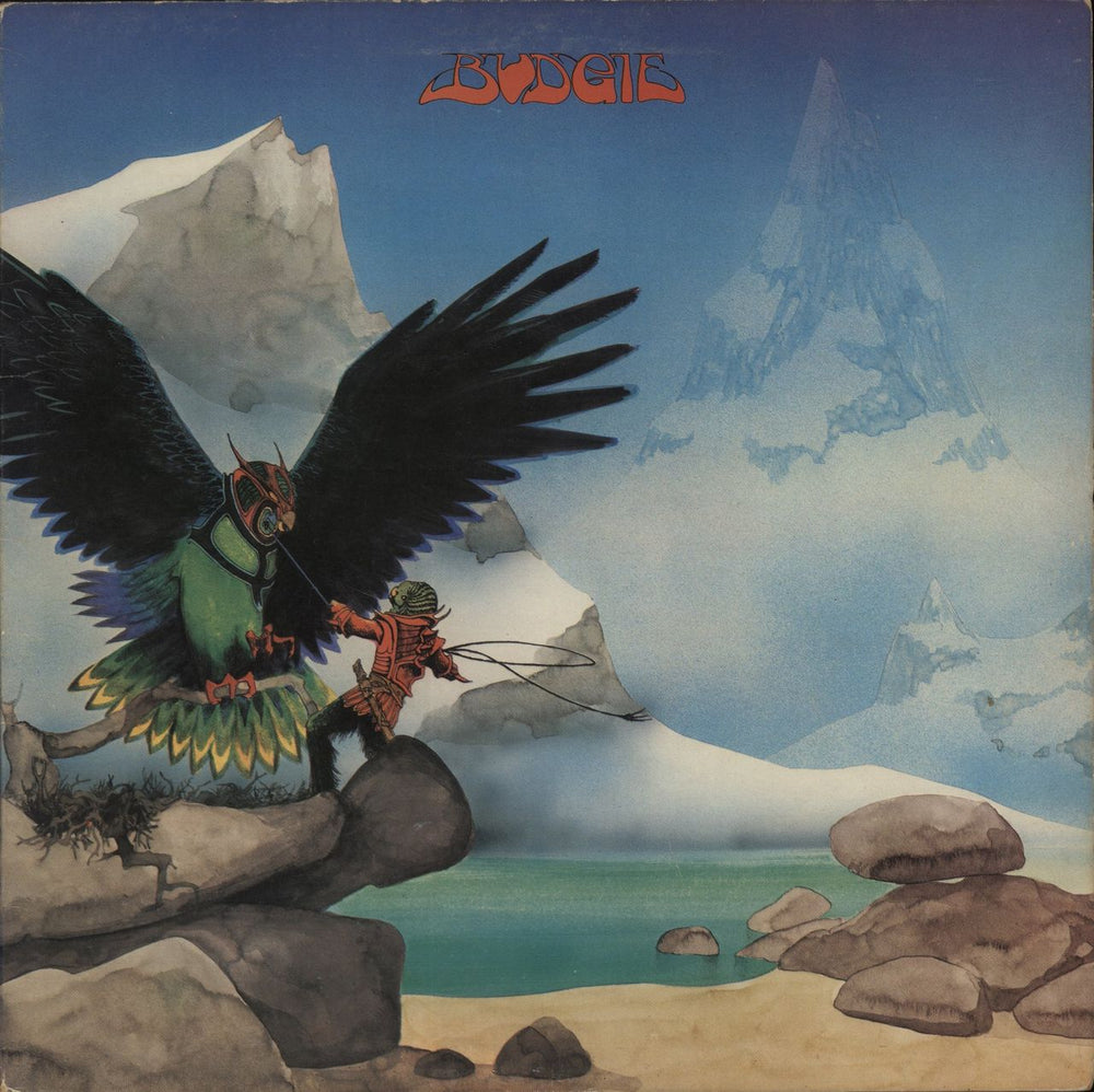 Budgie Never Turn Your Back On A Friend - 1st - VG UK vinyl LP album (LP record) MDKS8010