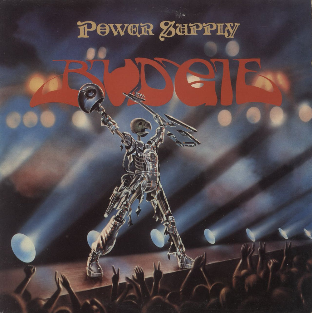 Budgie Power Supply UK vinyl LP album (LP record) ACTLP1