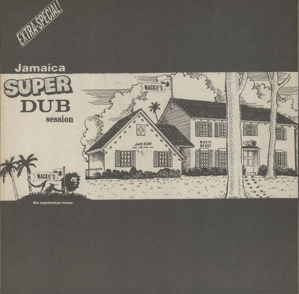 Bullwackie Jamaica Super Dub Session German vinyl LP album (LP record) W-1720