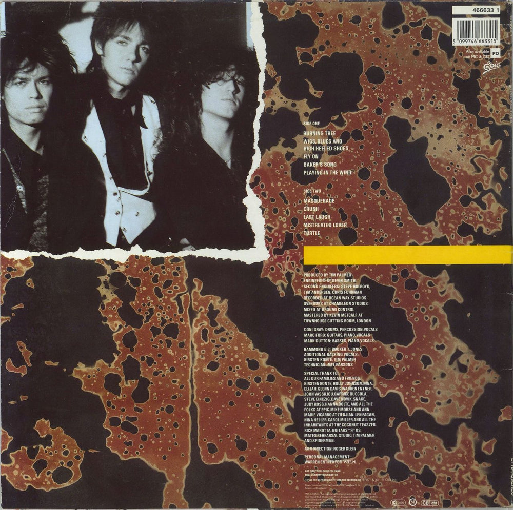 Burning Tree Burning Tree - EX UK vinyl LP album (LP record) 5099746663315