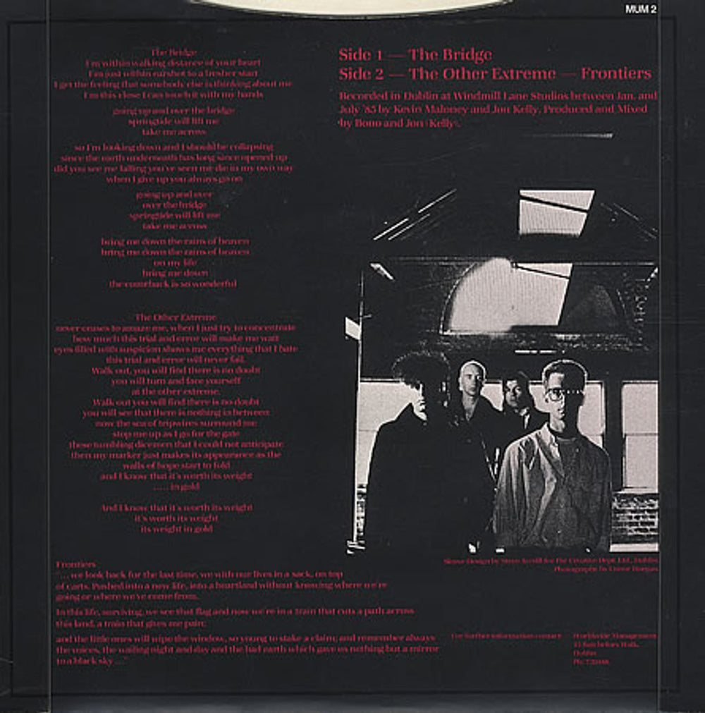 Cactus World News The Bridge UK 7" vinyl single (7 inch record / 45) CWN07TH190179