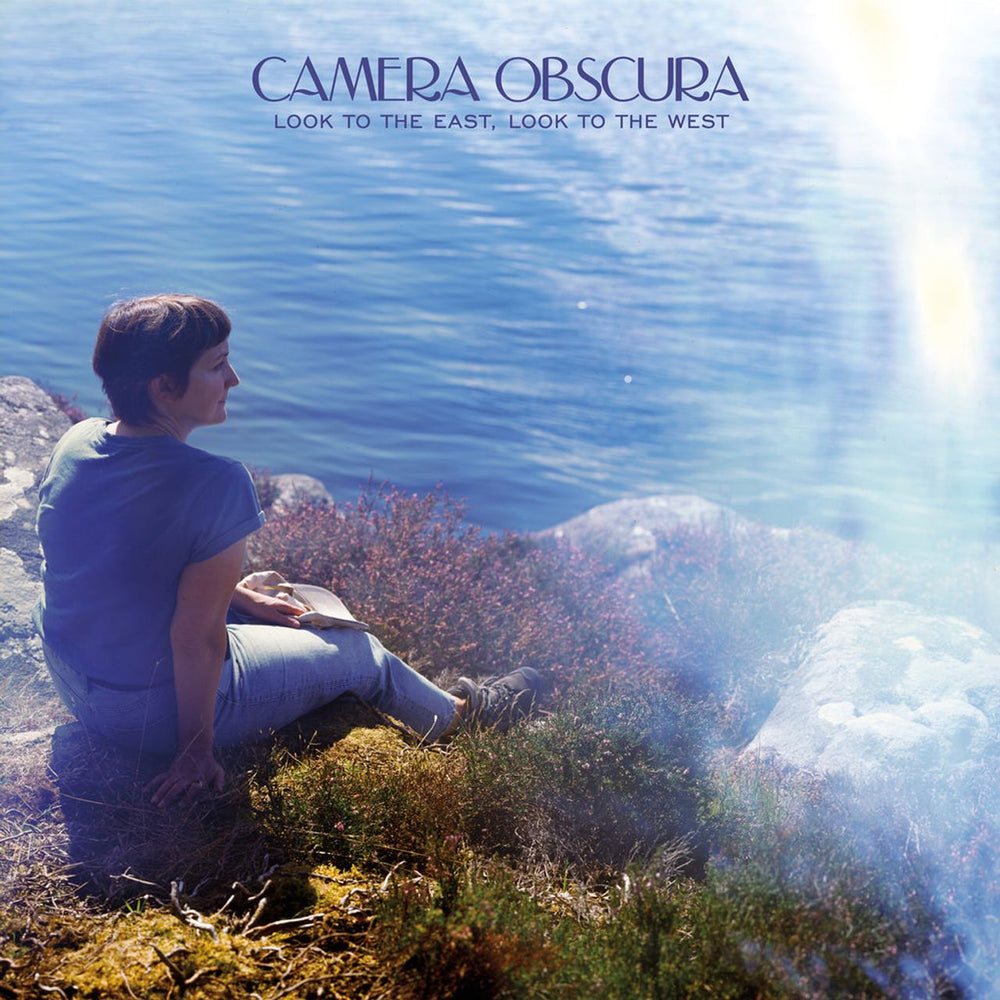 Camera Obscura (UK) Look To The East, Look To The West - Baby Blue & White Galaxy Vinyl - Sealed US vinyl LP album (LP record) 673855083902
