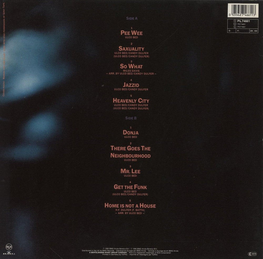 Candy Dulfer Saxuality German vinyl LP album (LP record) 035627466113