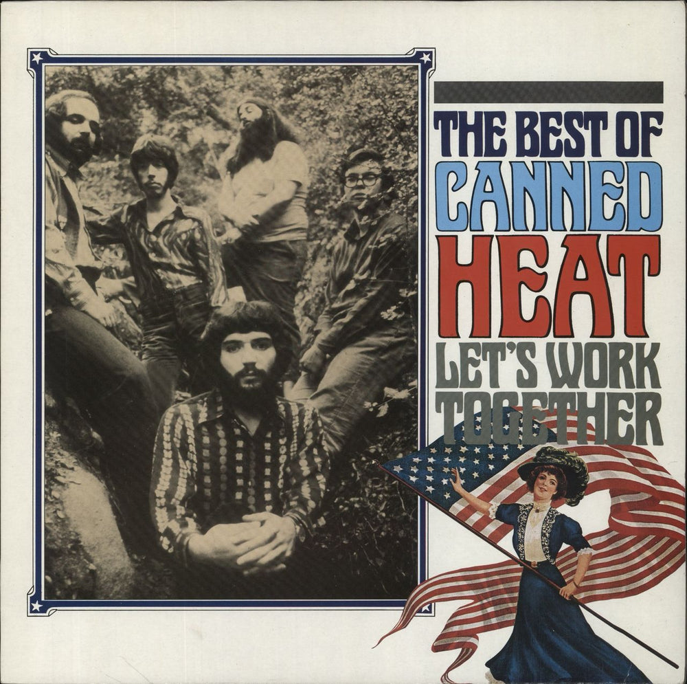 Canned Heat Let's Work Together - The Best Of Canned Heat UK vinyl LP album (LP record) GO2026