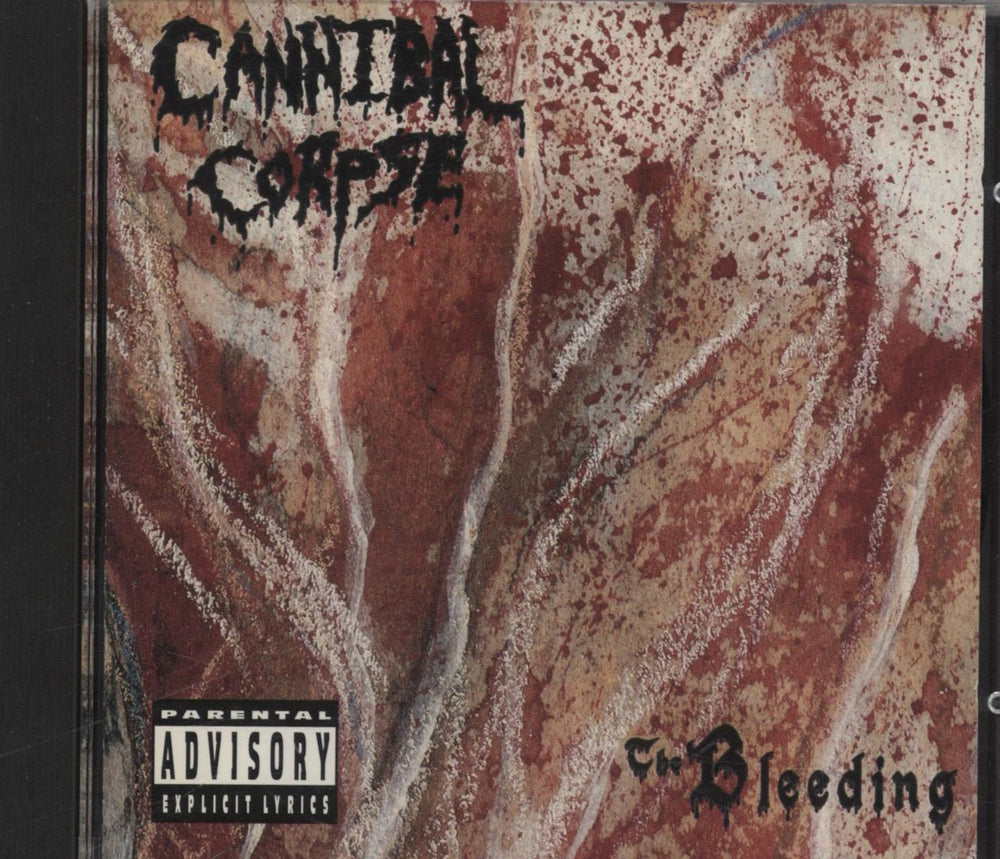 Cannibal Corpse The Bleeding UK CD album (CDLP) CDZORRO67