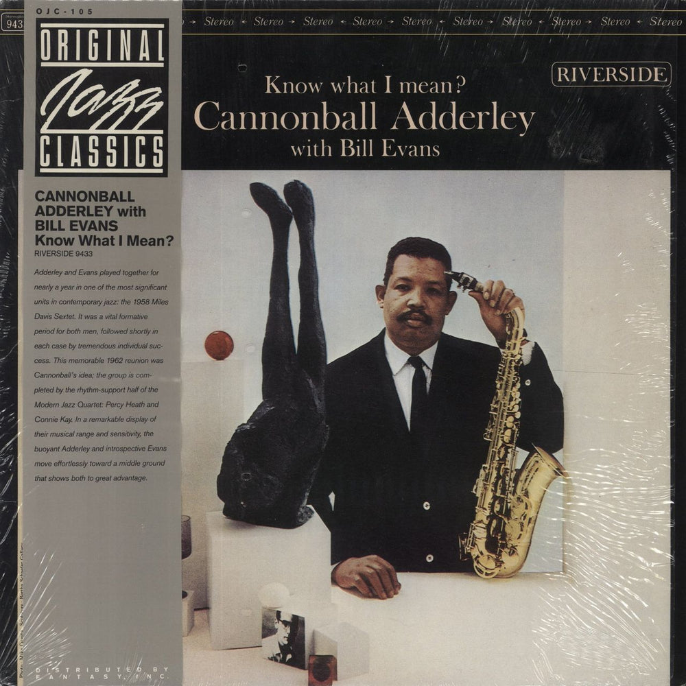 Cannonball Adderley Know What I Mean? US vinyl LP album (LP record) OJC-105