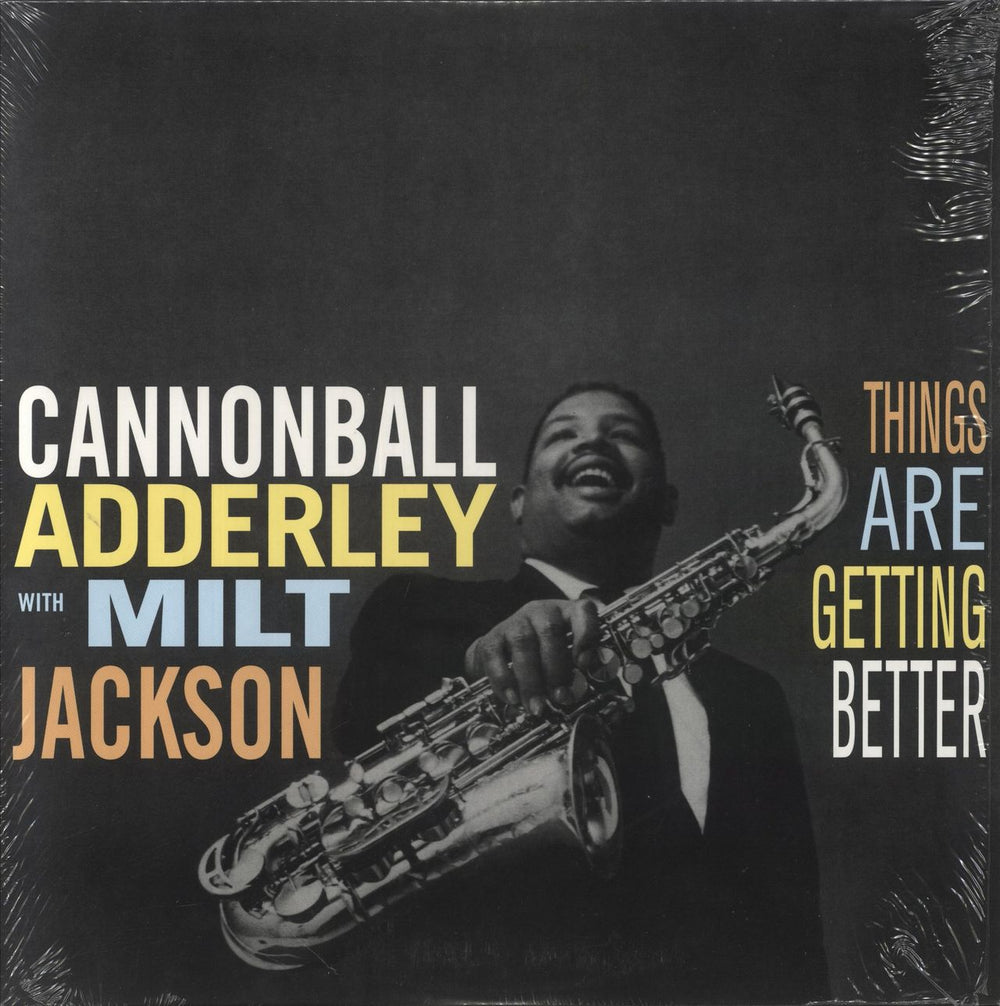 Cannonball Adderley Things Are Getting Better UK vinyl LP album (LP record) DOL734
