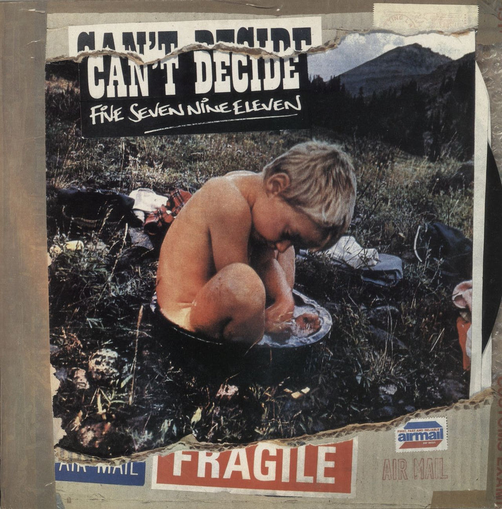 Can't Decide Five Seven Nine Eleven UK vinyl LP album (LP record) FACE17