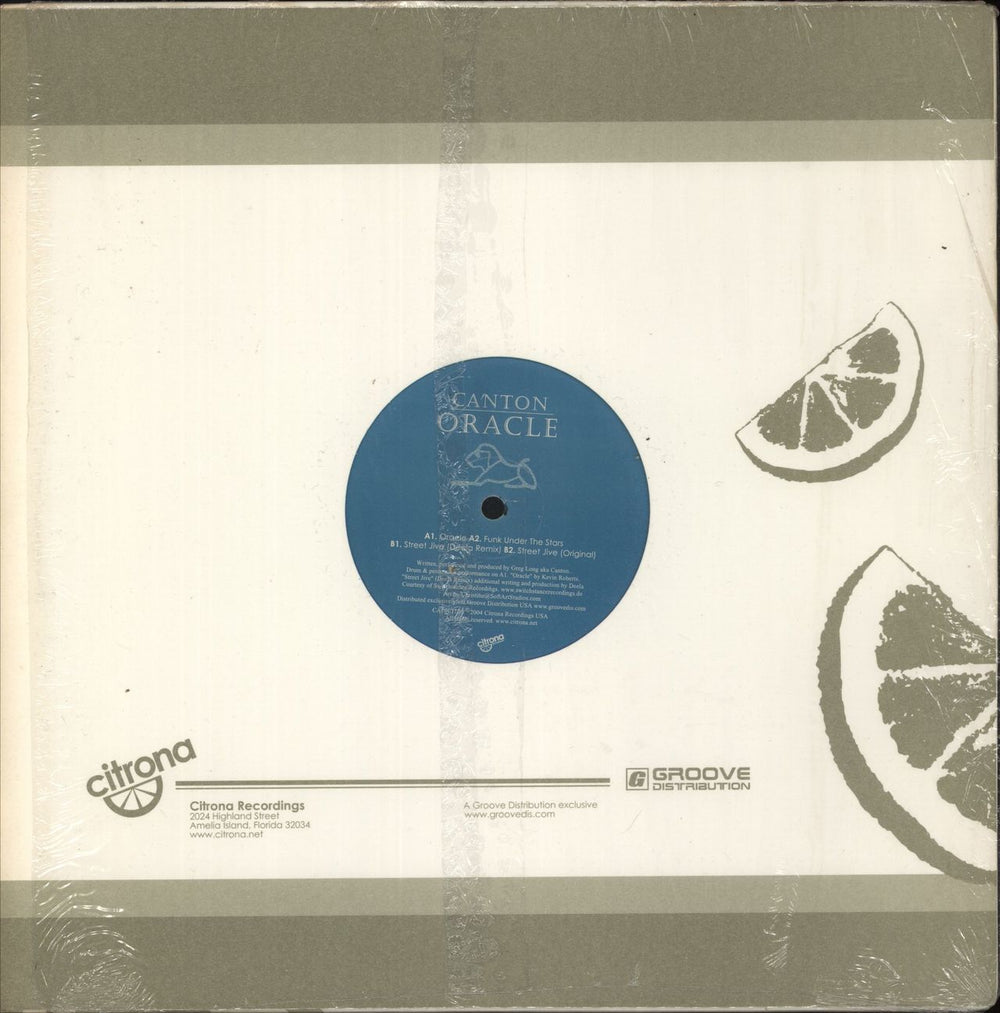 Canton Oracle EP US 12" vinyl single (12 inch record / Maxi-single)