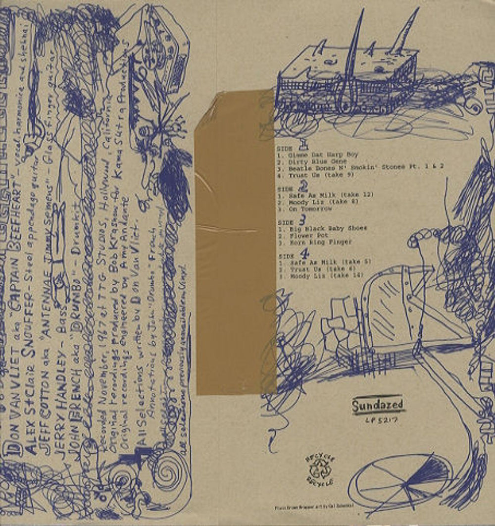 Captain Beefheart & Magic Band It Comes To You In A Plain Brown Wrapper US 2-LP vinyl record set (Double LP Album) CPT2LIT442970