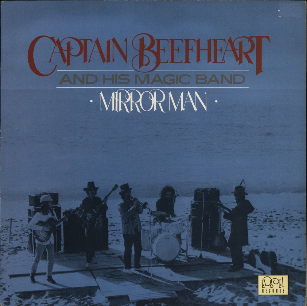 Captain Beefheart & Magic Band Mirror Man UK vinyl LP album (LP record) ED184