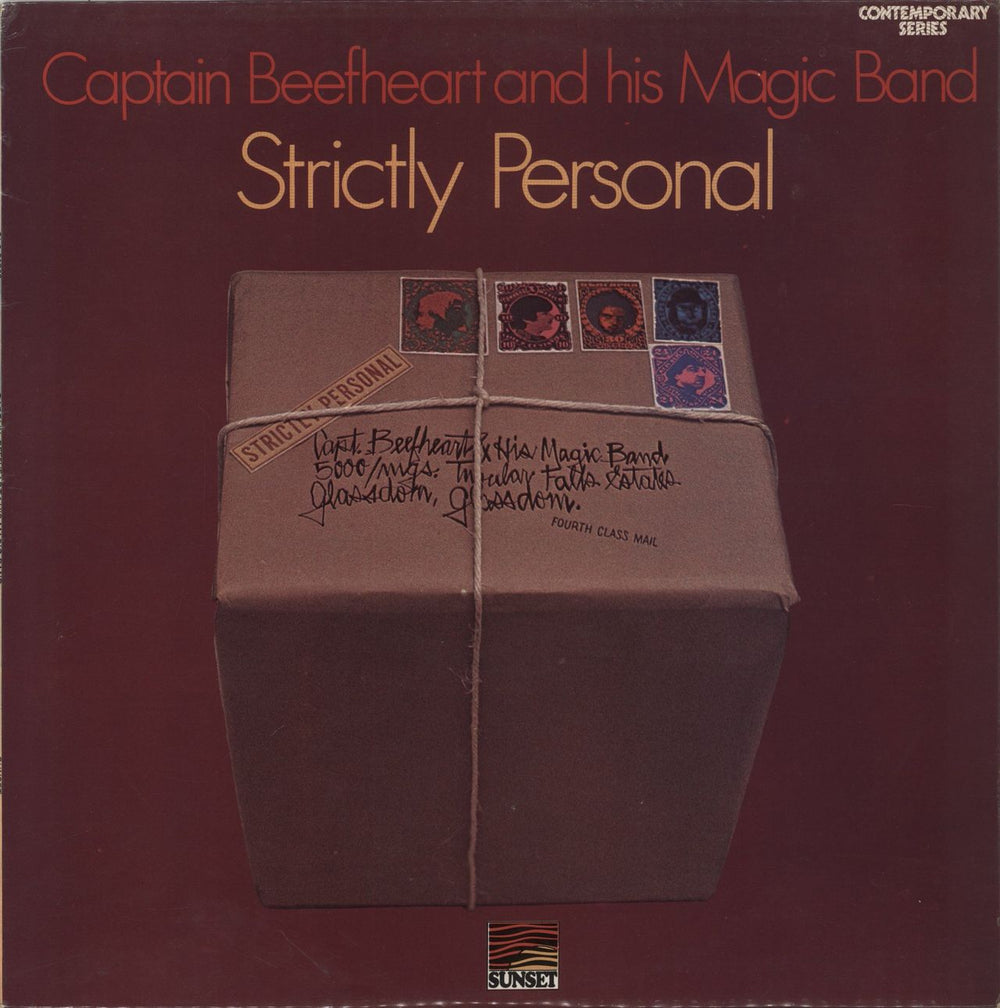 Captain Beefheart & Magic Band Strictly Personal UK vinyl LP album (LP record) SLS50208