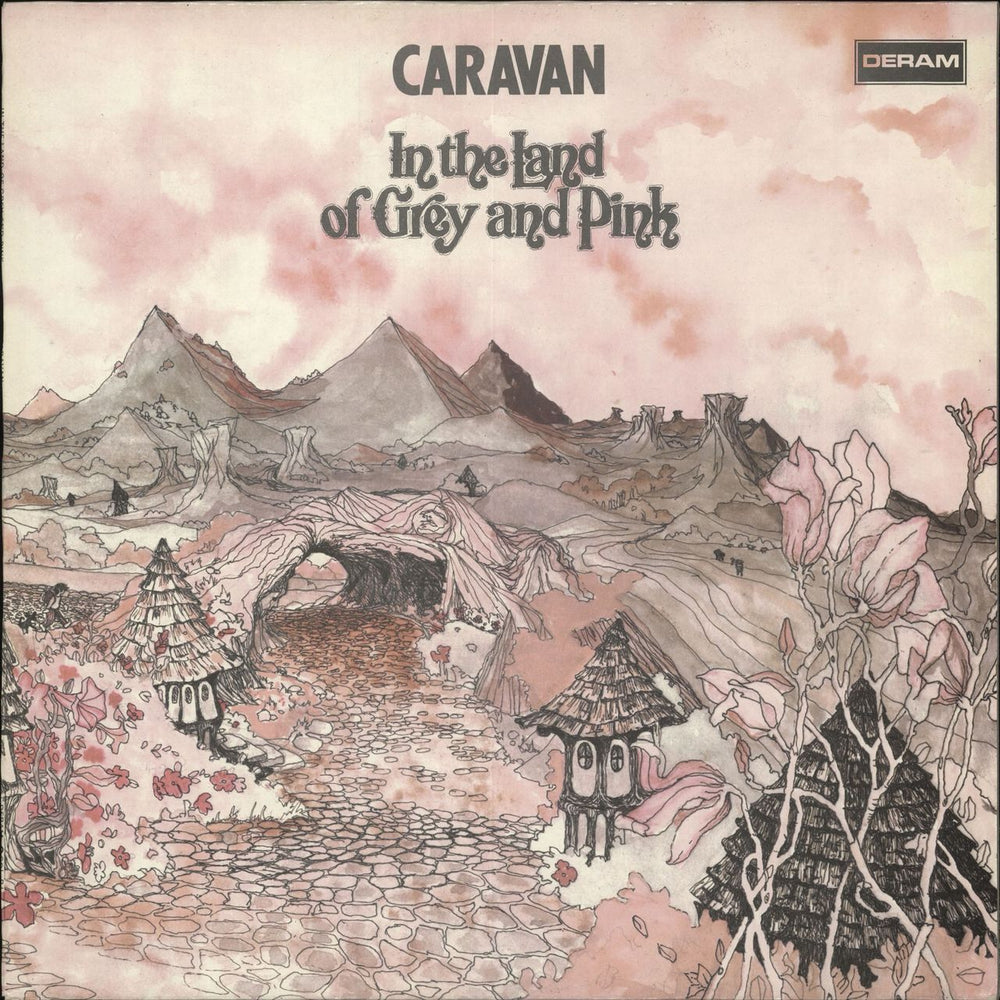 Caravan In The Land Of Grey And Pink - 80s UK vinyl LP album (LP record) SDL-R1