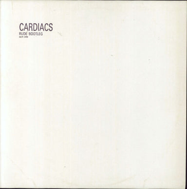 Cardiacs Rude Bootleg - Stickered Labels UK vinyl LP album (LP record) ALPH0005