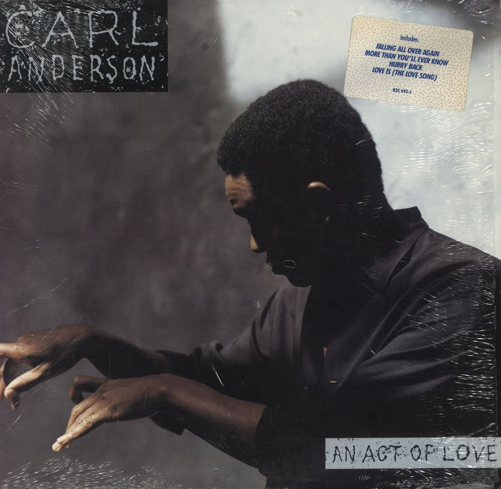 Carl Anderson An Act Of Love US vinyl LP album (LP record) 835693-1