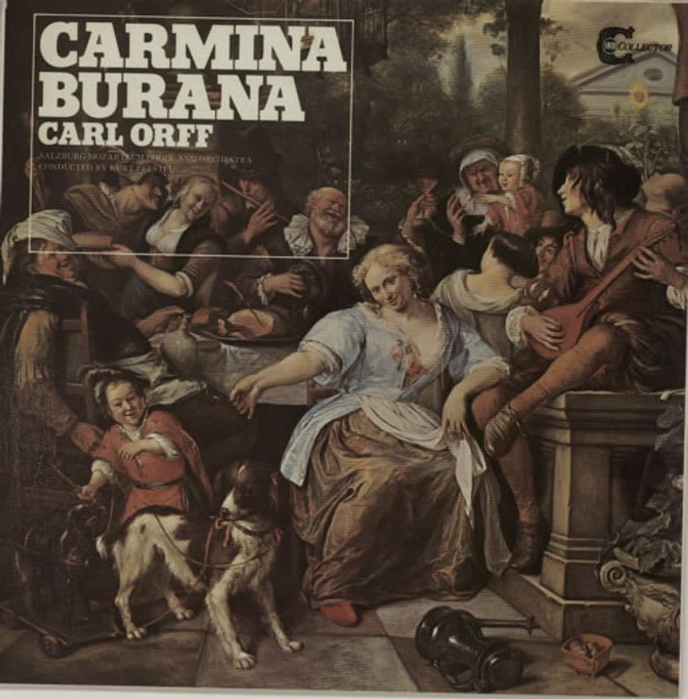 Carl Orff Carmina Burana UK vinyl LP album (LP record) GSGC2000