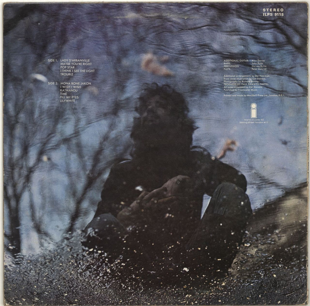 Cat Stevens Mona Bone Jakon - 1st - VG UK vinyl LP album (LP record)