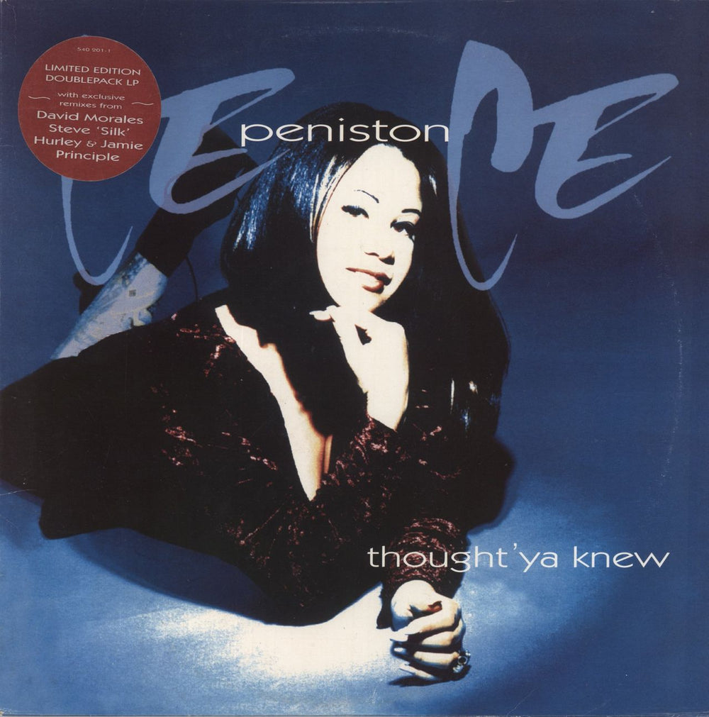 Ce Ce Peniston Thought 'Ya Knew UK 2-LP vinyl record set (Double LP Album) 540201-1