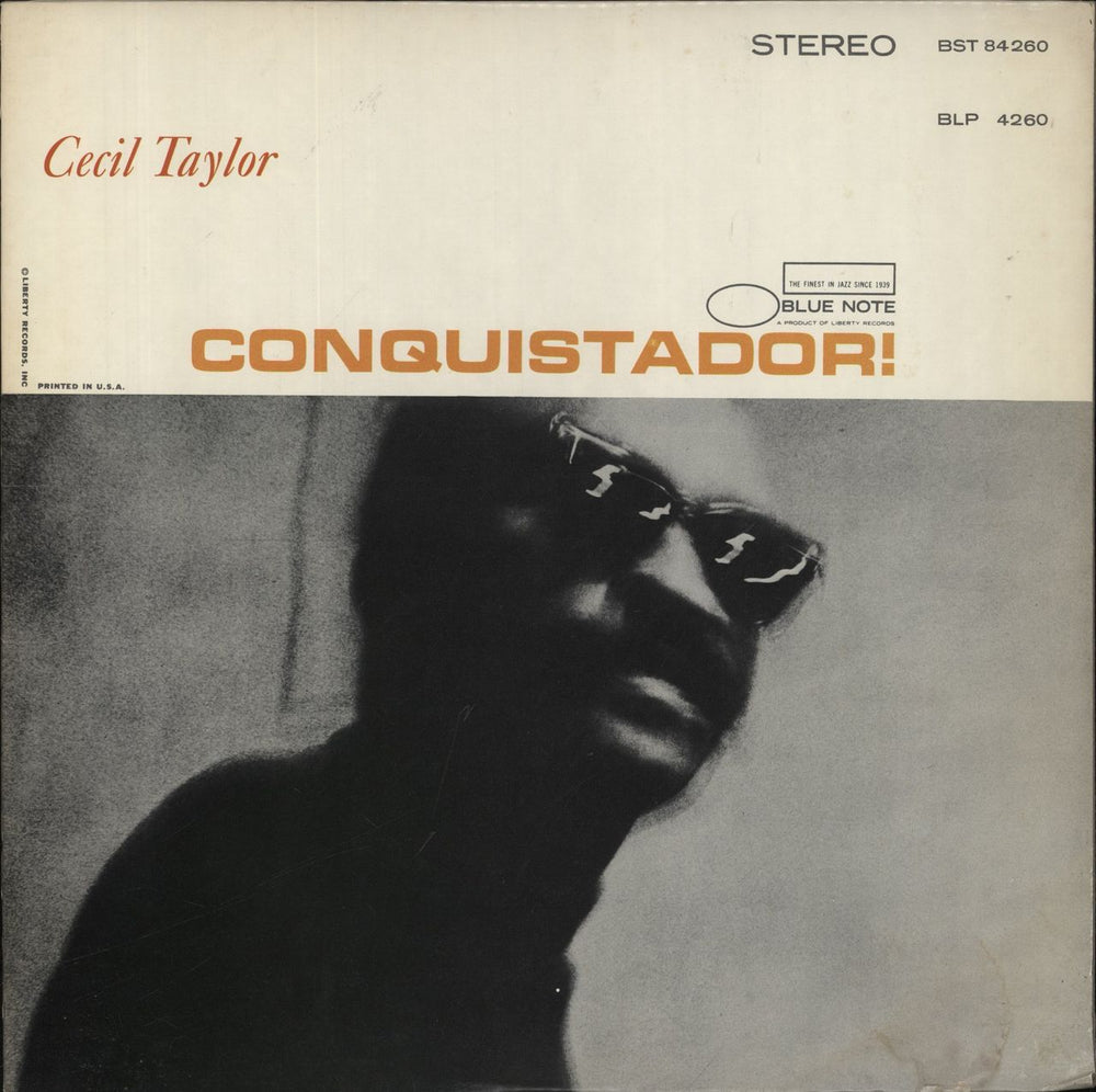 Cecil Taylor Conquistador! - Division Of Liberty - VG US vinyl LP album (LP record) BST84260