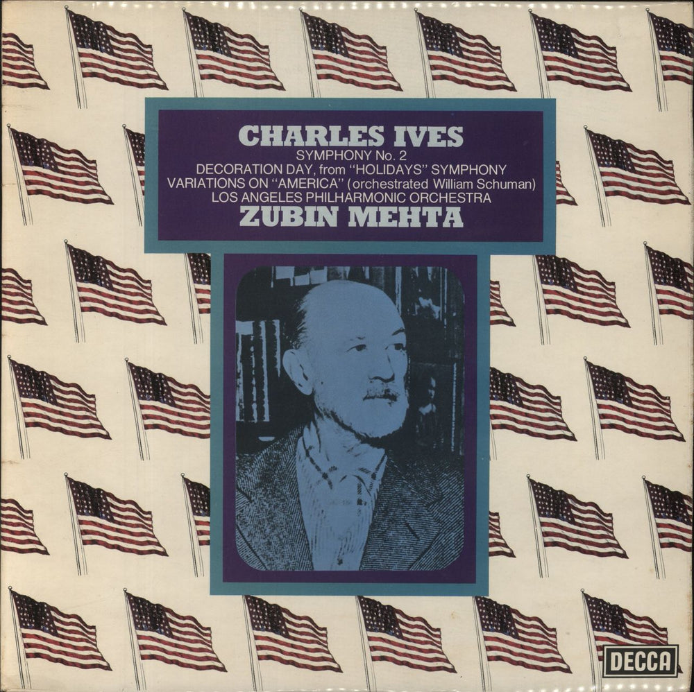 Charles Ives Ives: Symphony No. 2 / Decoration Day / Variations On "America" UK vinyl LP album (LP record) SXL6753