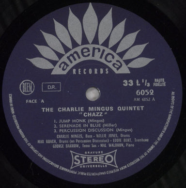 Charles Mingus Chazz! French Vinyl LP — RareVinyl.com