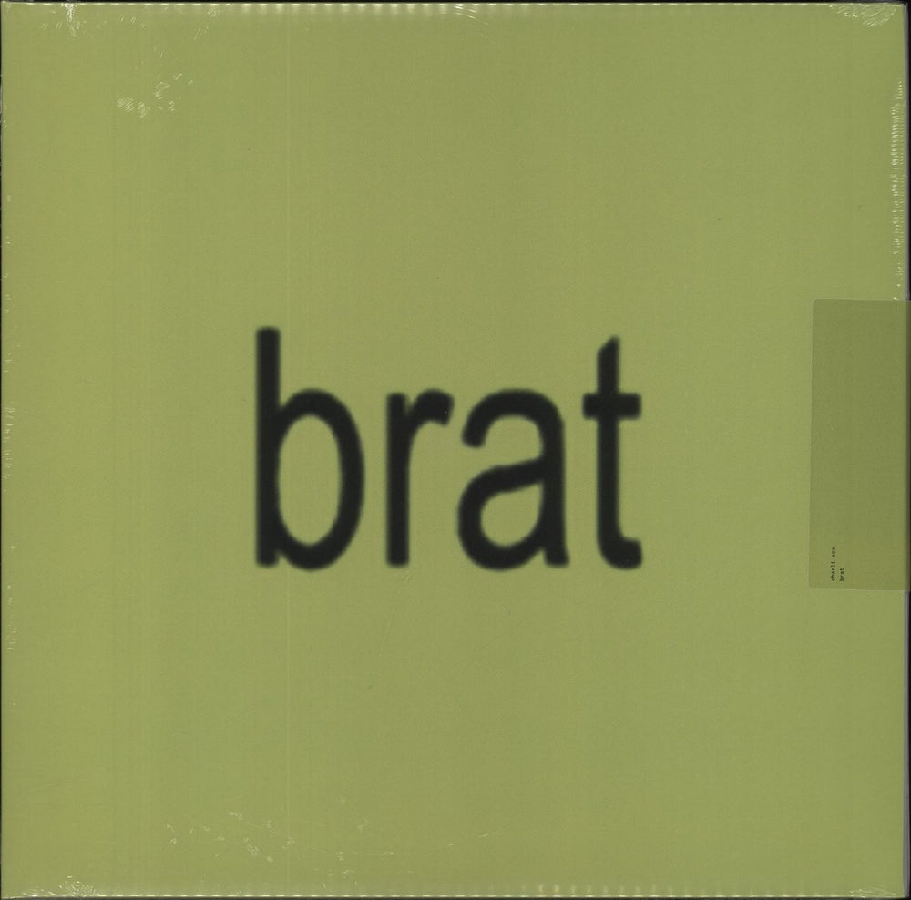 Charli XCX Brat - Clear with Grey Marble Vinyl - Sealed UK vinyl LP album (LP record) 075678609244