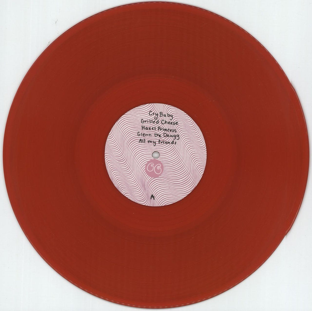 Cherry Glazerr Haxel Princess - Red Translucent Vinyl US Vinyl LP