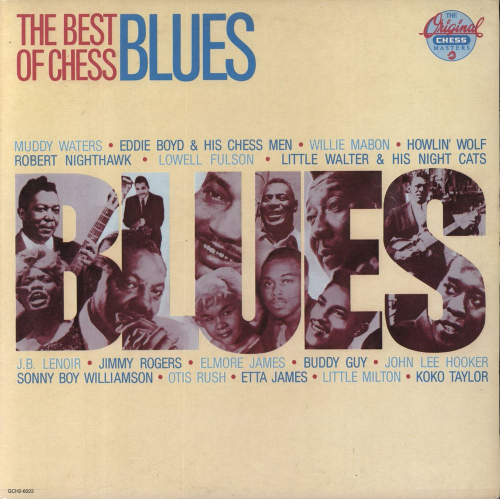Chess Records The Best Of Chess Blues Italian 2-LP vinyl record set (Double LP Album) GCH2-6023