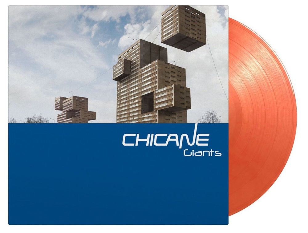 Chicane Giants - Orange Marbled 180 Gram Vinyl UK 2-LP vinyl record set (Double LP Album) MOVLP3105