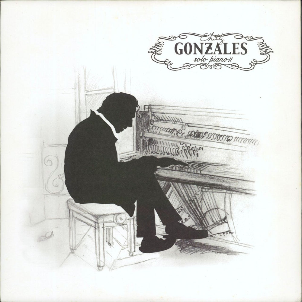 Chilly Gonzales Solo Piano II UK vinyl LP album (LP record) GENTLE017V