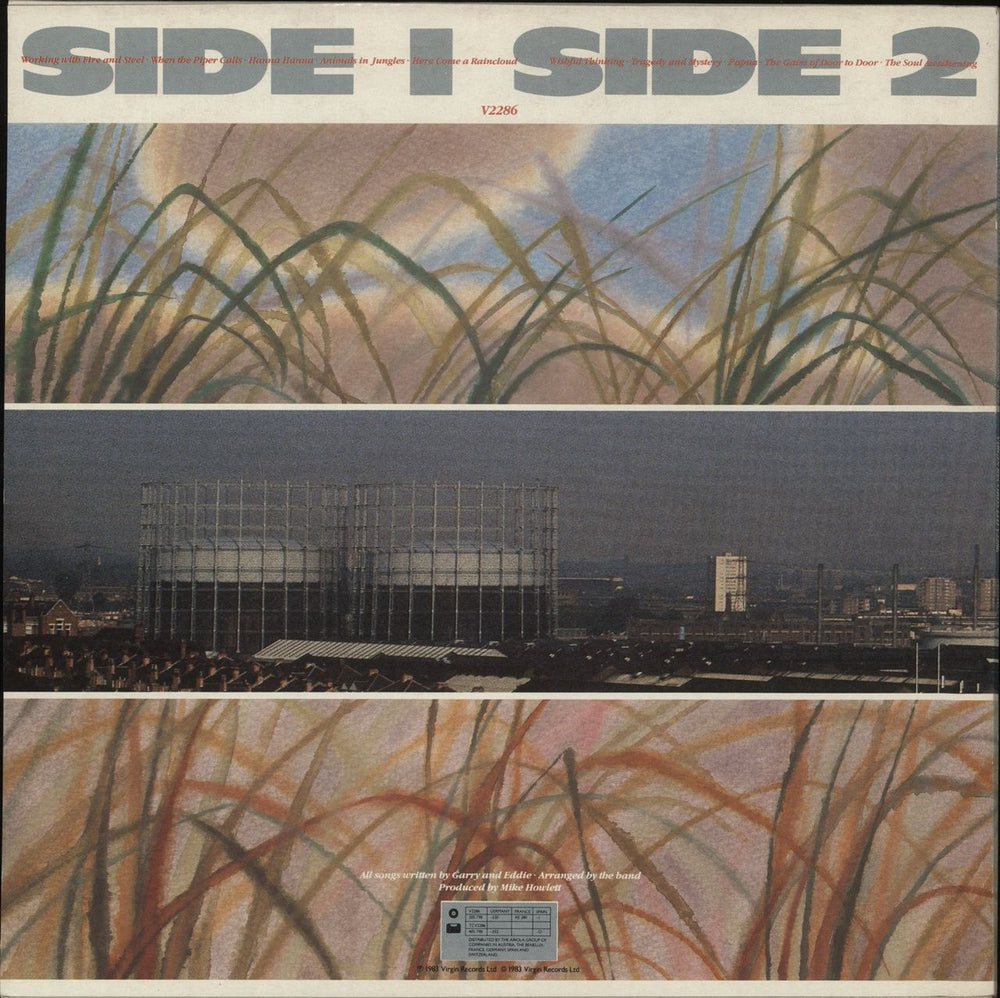 China Crisis Working With Fire And Steel UK vinyl LP album (LP record)