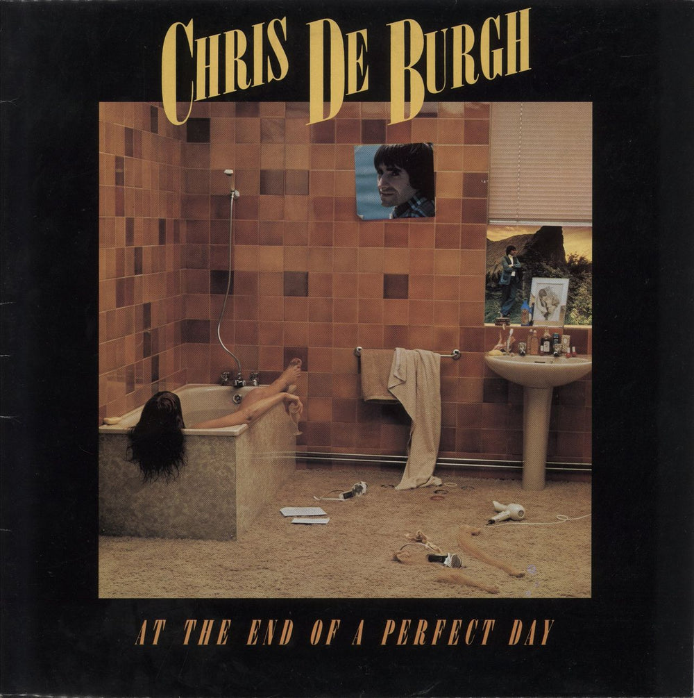 Chris De Burgh At The End Of A Perfect Day UK vinyl LP album (LP record) AMLH64647
