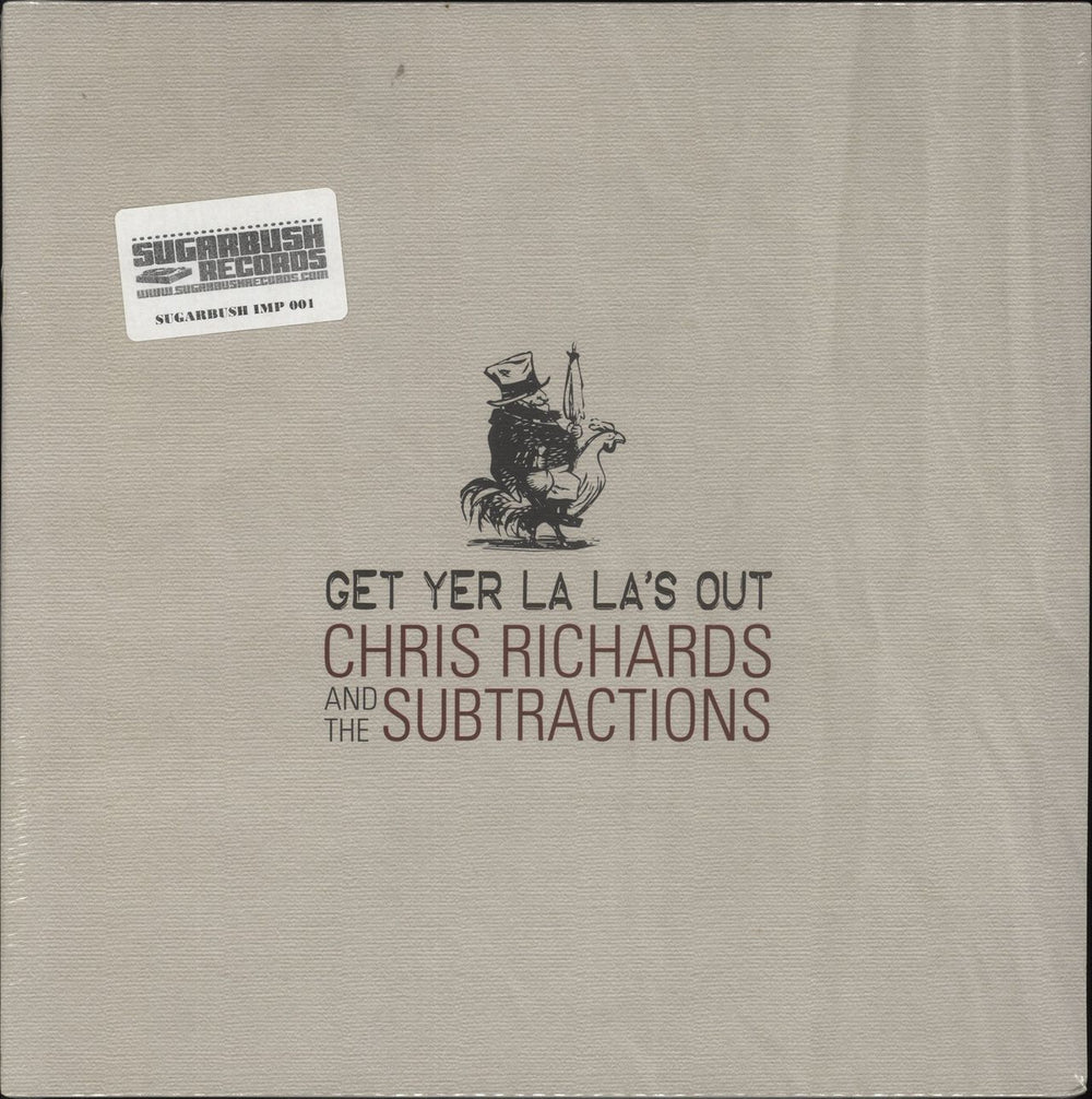 Chris Richards And The Subtractions Get Yer La La's Out US vinyl LP album (LP record)