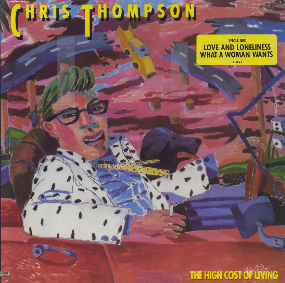 Chris Thompson (MM) The High Cost Of Living - Sealed US vinyl LP album (LP record) 81665-1