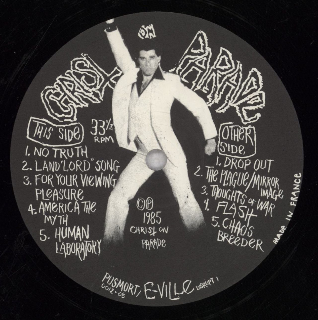 Christ On Parade Sounds Of Nature US Vinyl LP — RareVinyl.com