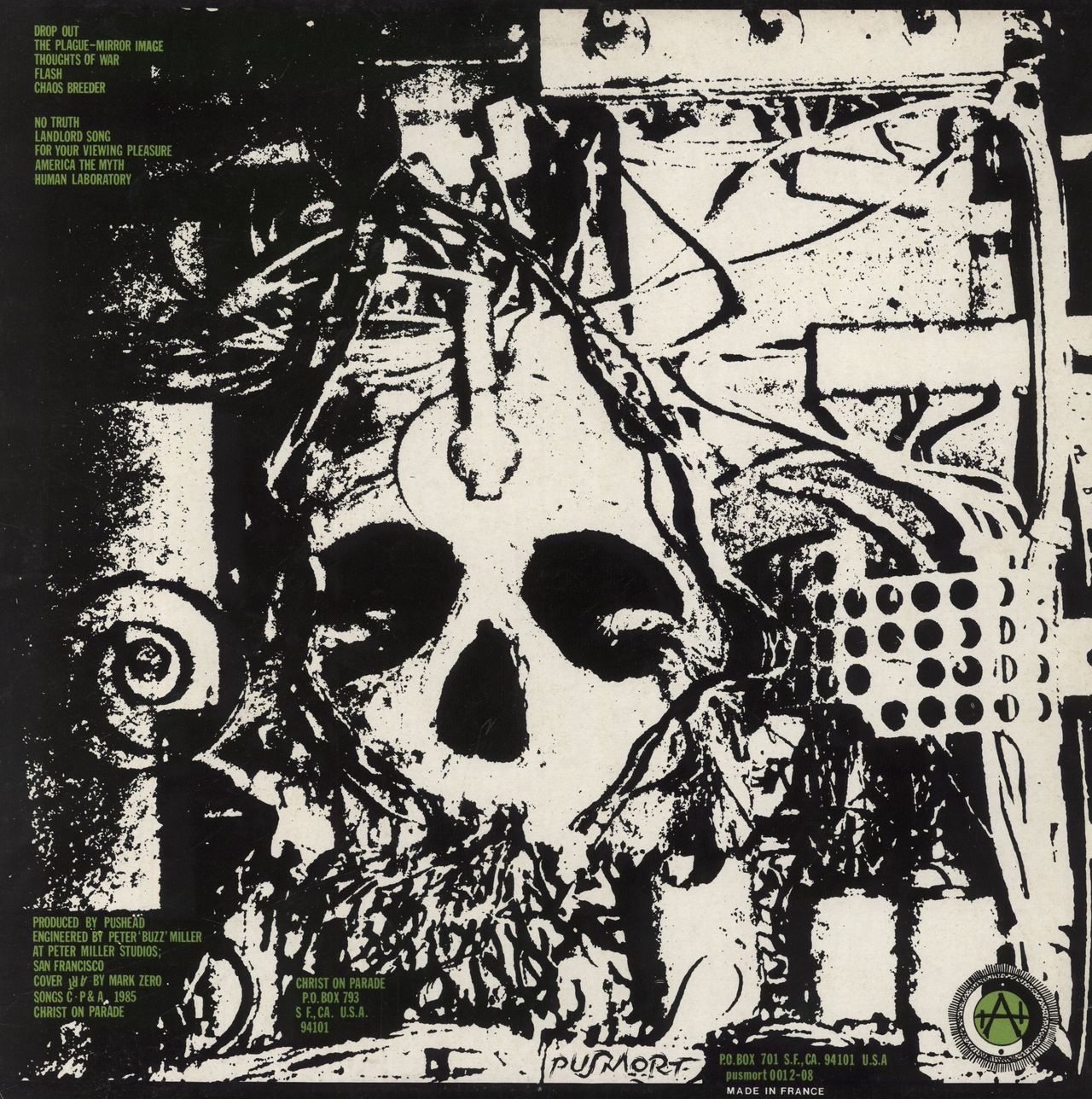 Christ On Parade Sounds Of Nature US Vinyl LP — RareVinyl.com