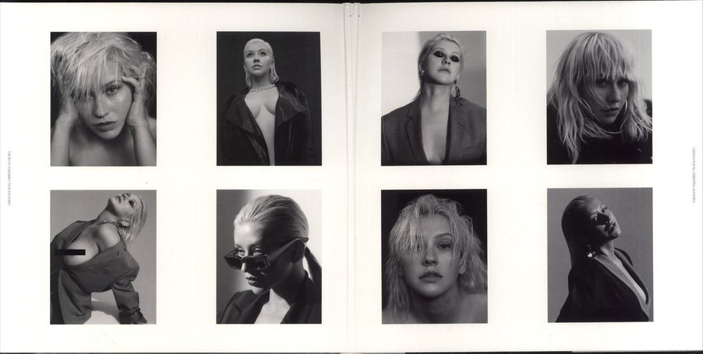 Christina Aguilera Liberation + Insert US 2-LP vinyl record set (Double LP Album)