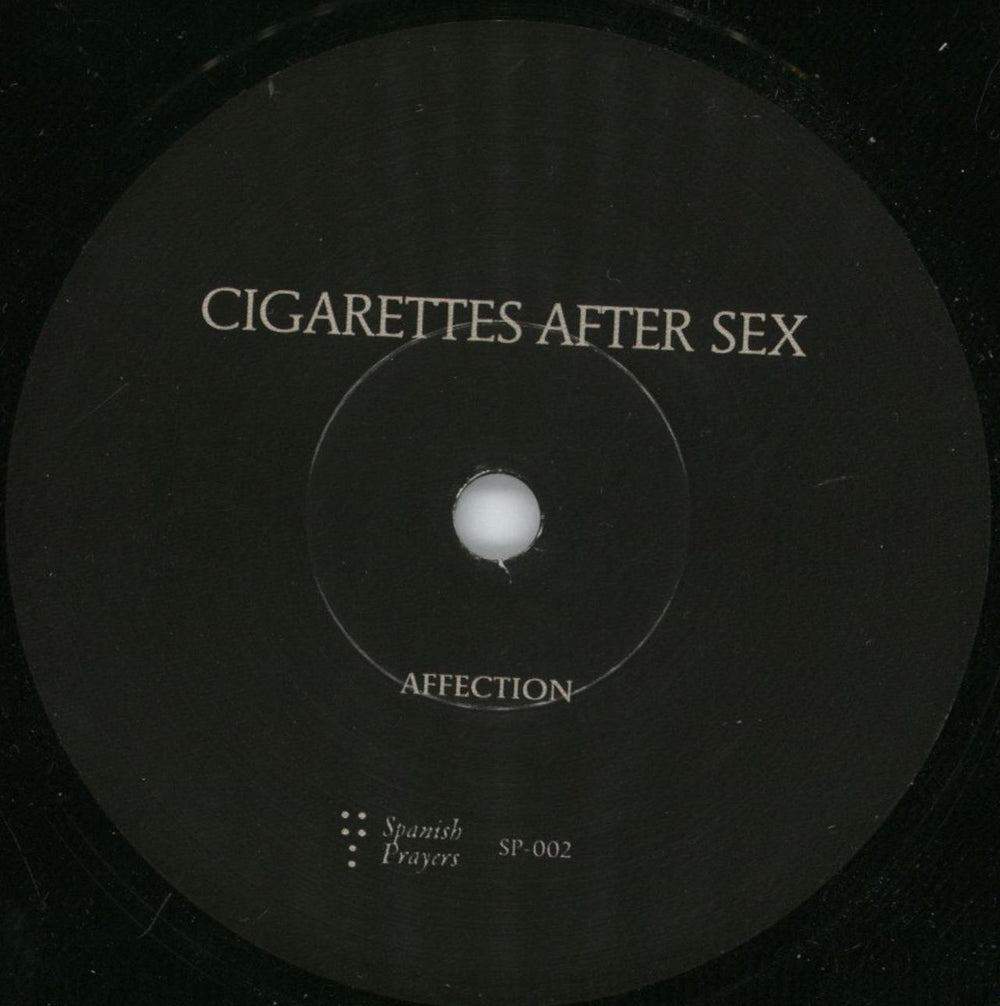 Cigarettes After Sex Affection UK 7" vinyl single (7 inch record / 45) 4UH07AF865655
