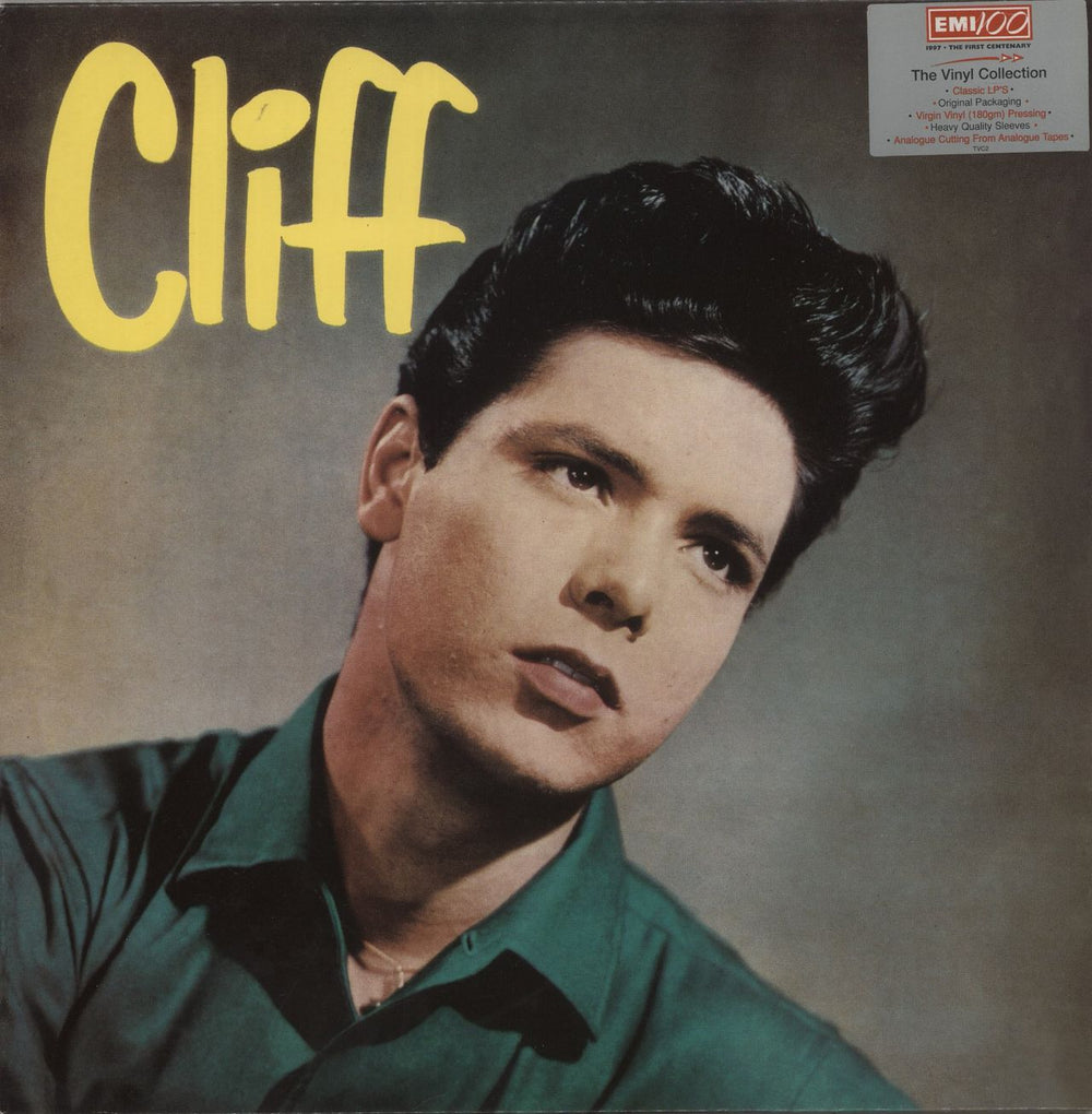 Cliff Richard Cliff - EMI100 Series - 180gm UK vinyl LP album (LP record) LPCENT36